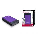 Transcend 2 TB USB External Hdd Purple